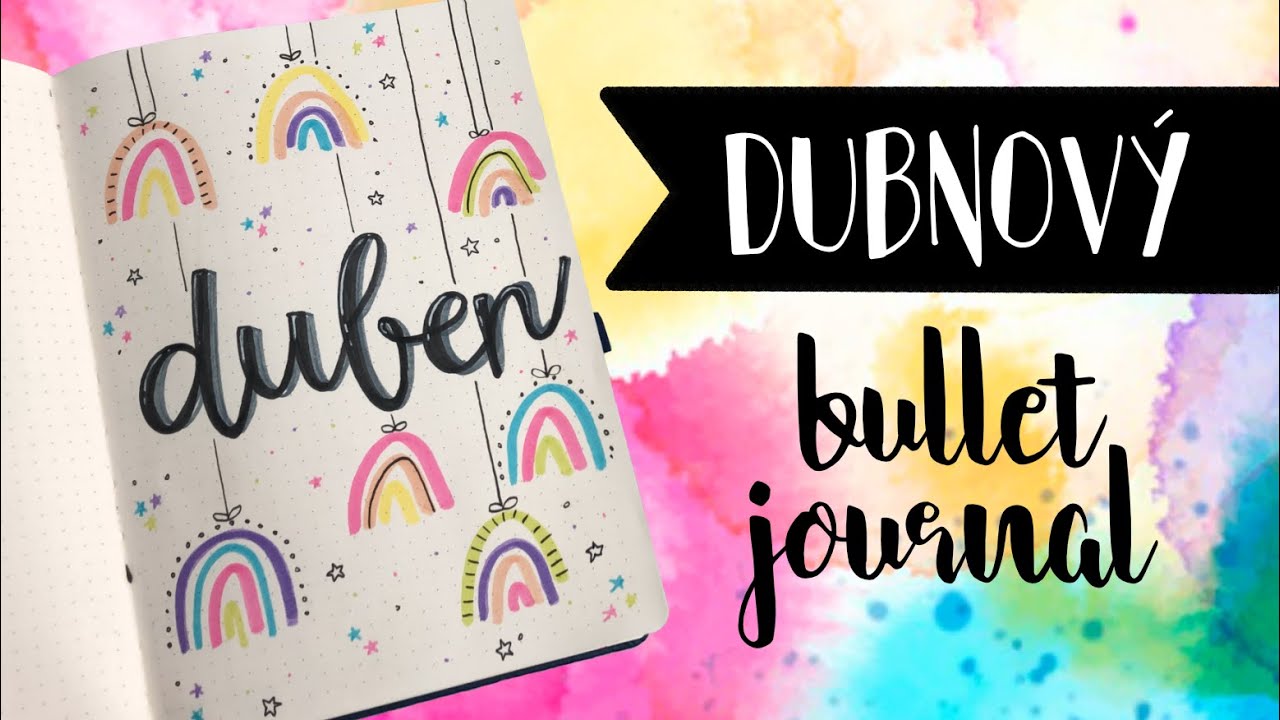 Bullet journal na duben | annie's world