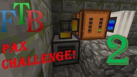 Feed The Beast Pax Challenge - Ep. 2 - Drowning in Items, Not Water!
