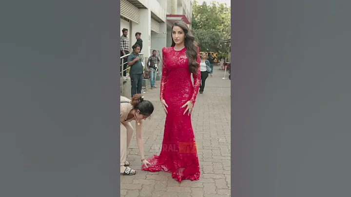 Nora Fatehi in Red 🔥🔥 | Jhalak Dikhhla Jaa 10 | BTS