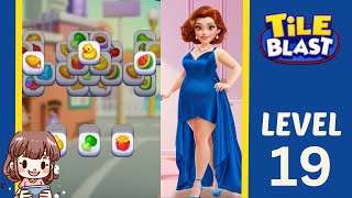 Tile Blast Level 19 Solution Walkthrough