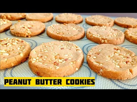 Peanut butter cookies recipe | Bakery biscuits recipe | #biscuit #cookies