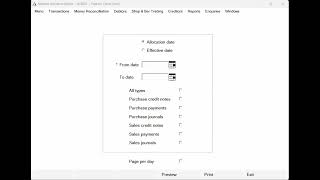 Payment Allocation Report