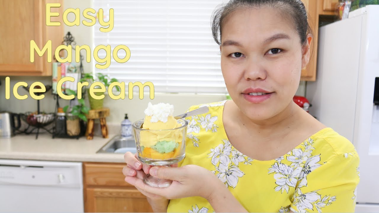 Easy Mango Ice Cream - Episode 218