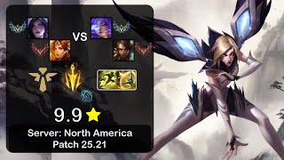 Kai'Sa ADC + Leona vs Yunara + Nidalee - NA Challenger - Patch 25.21