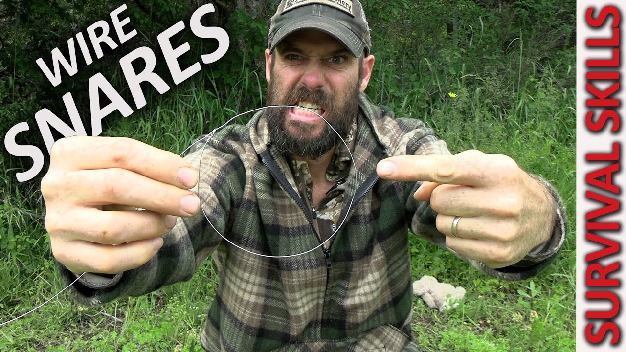 Rabbit Snaring 101 - Wire Survival Snares 