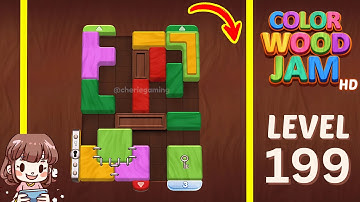 Color Wood Jam Level 199 Solution Walkthrough