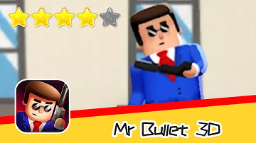 Mr Bullet 3D Shooting Game #05 Walkthrough Bigger epic shooting Puzzles Recommend index four stars