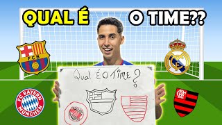 QUEM ACERTAR O TIME PELO DESENHO CHUTA PARA O GOL! ‹ Rikinho ›