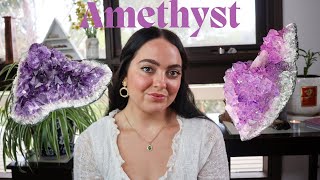 AMETHYST Crystal Healing Benefits & How To Use Amethyst