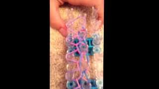 Rainbow loom triangle bracelet