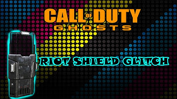 COD Ghosts "RIOT SHIELD" GLITCH !