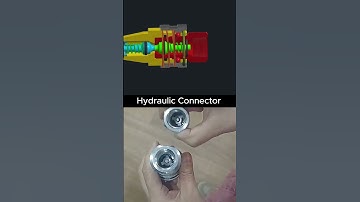 Hydraulic Hose Connector Mechanism Explained | 3D Working Principle