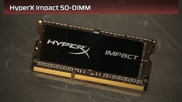 使用 HyperX Impact 超頻 SO-DIMM 記憶體來改善您的遊戲體驗。