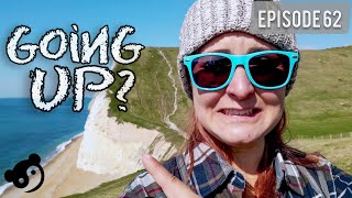 A Hiking Adventure - England's Dramatic Cliffsides | Jurassic Coast, Dorset UK [Panda Journey #62]