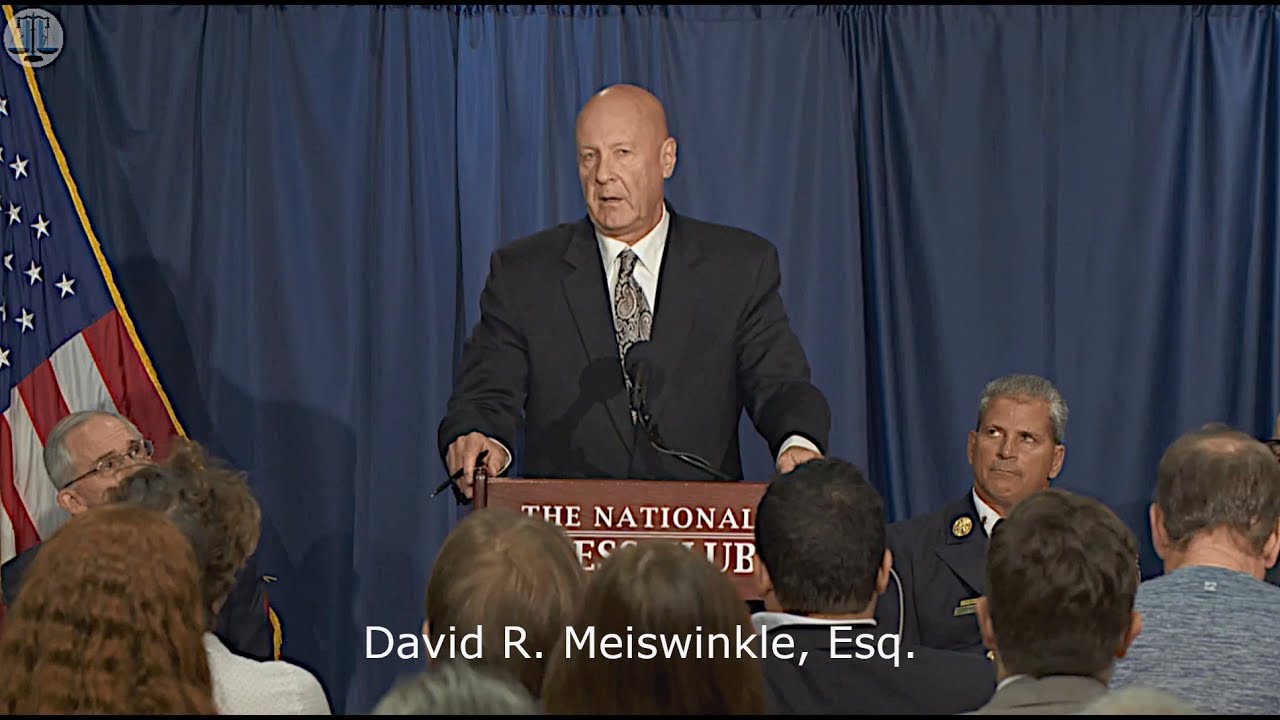 LCfor911 President David R. Meiswinkle at National Press Club on September 11, 2019