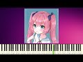 Kokosei  moonlight   piano tutorial