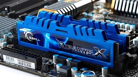 G.SKILL Ripjaws X Series 8GB Desktop Memory - Blue - Unboxing