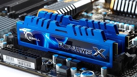 G.SKILL Ripjaws X Series 8GB Desktop Memory - Blue - Unboxing