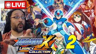 VB plays Mega Man X for the FIRST time! MMX Legacy Collection - Day 2 | Livestream 🔴