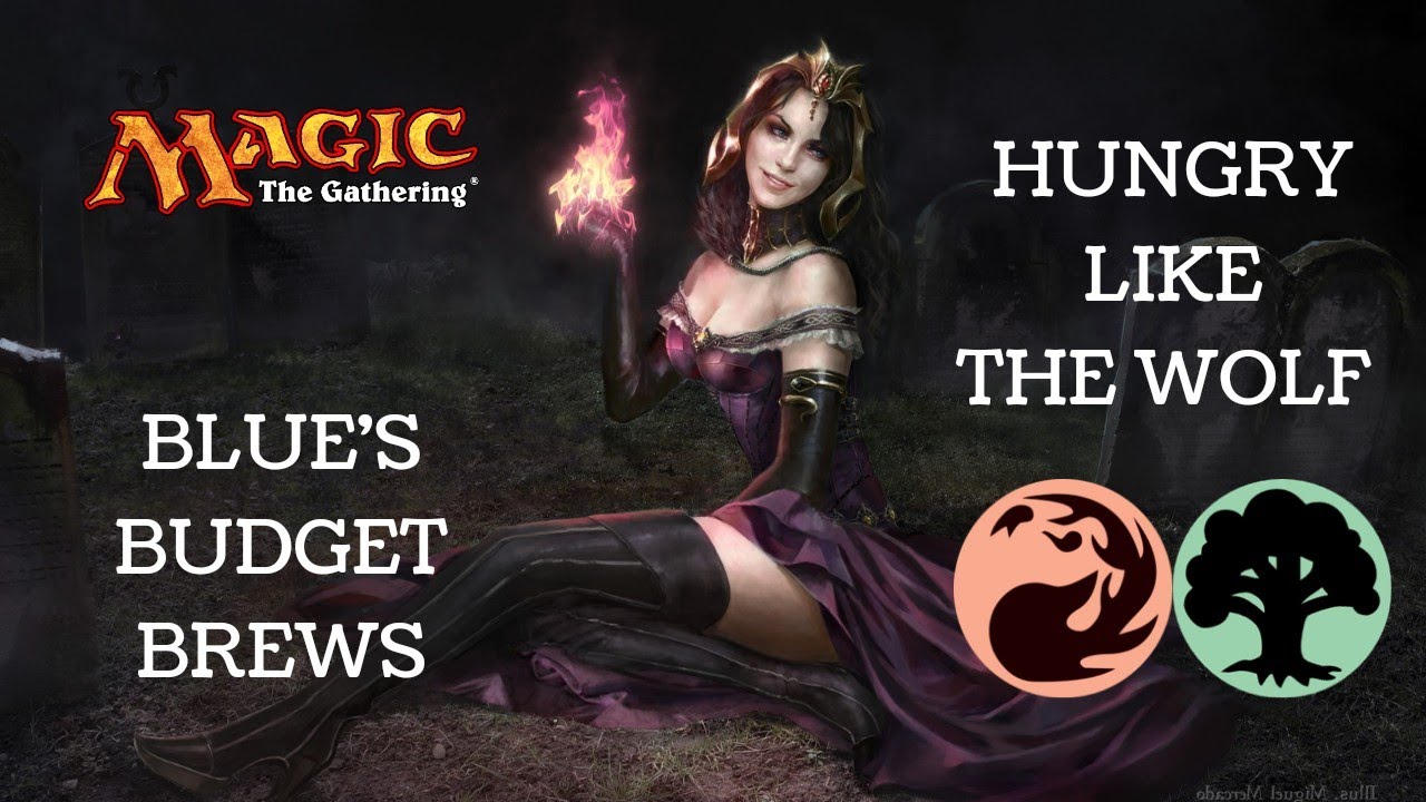 $20 Mtg budget decks - Green/Red "Hungry Like the Wolf" - Magic the Gathering decks for beginners