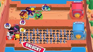 LUCKY VS UNLUCKY TEAM ! Brawl Stars Funny Moments \& Fails #134