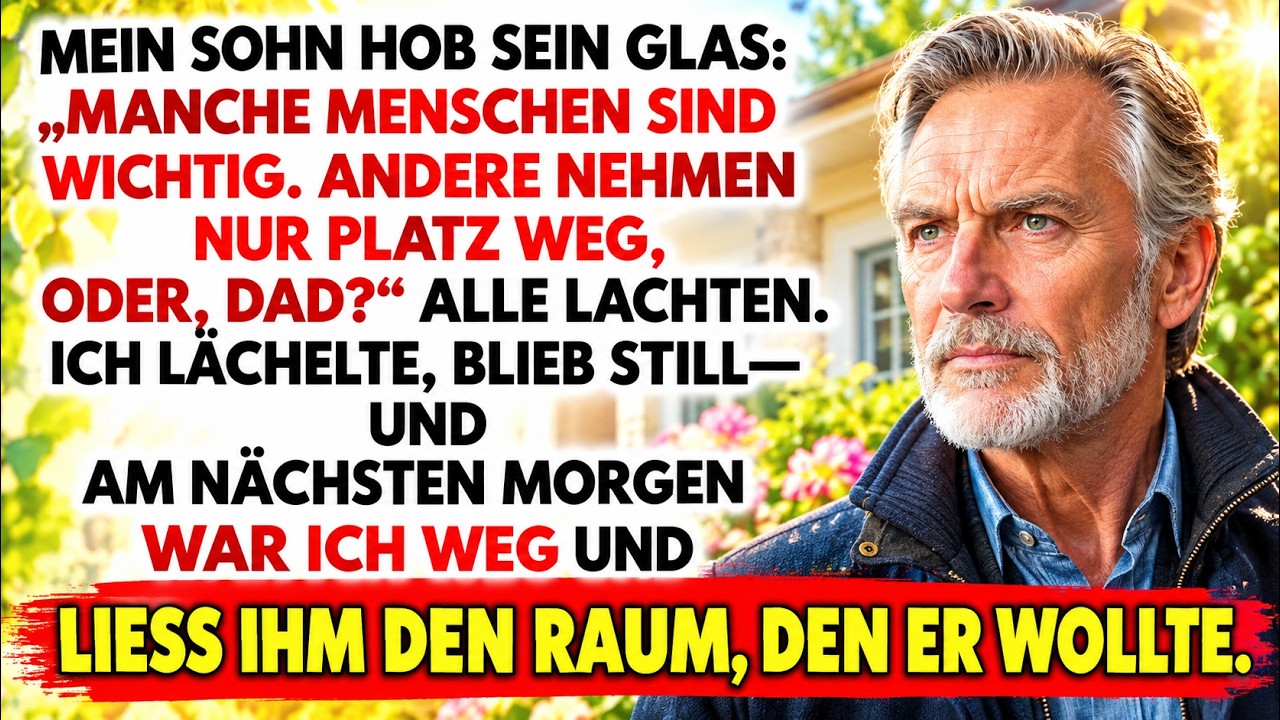 Der Kristalllüster brannte über uns, als mein Sohn Friedrich sein Glas hob und vor den mächtigsten Investoren Hamburgs erklärte: „Manche Menschen sind dazu geboren zu führen, während andere...