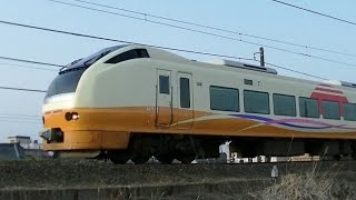 スターライト舞浜6号 E653系U106編成 団体臨時9779M 舞浜→新潟 信越本線
