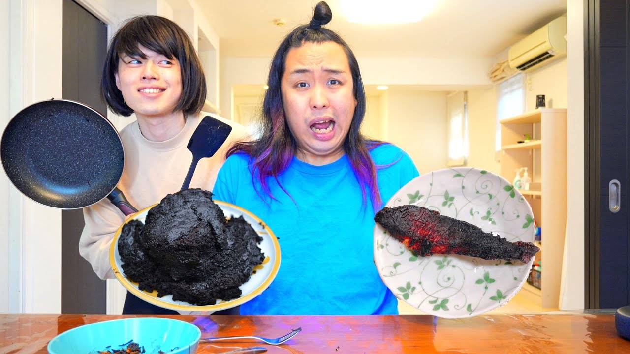 絶対に母の激マズ料理を食べたくない息子vs母