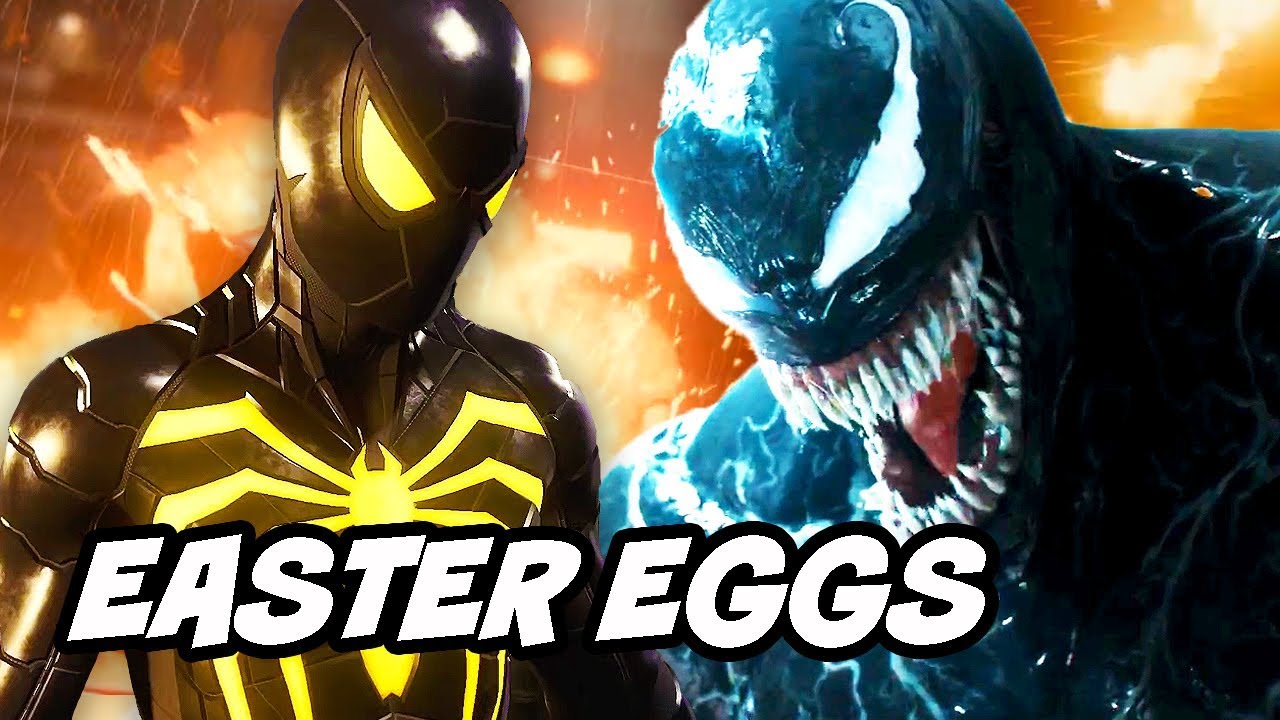 Spider-Man PS4 Boss Easter Eggs and Venom Sequel - YouTube