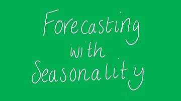 Forecasting with seasonality | Unit 3 and 4 VCE Further Maths