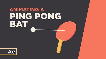 How To Animate a Ping Pong Bat & Ball - After Effects Tutorial
