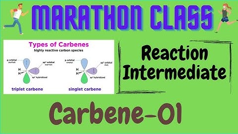 Carbene -01 IIT JAM GATE CSIR NET Types Of Carbene Singlet & Triplet Carbene JAM 2022 GATE 2022