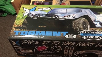 RC CRAWLING UK ECX Torment unboxing and test