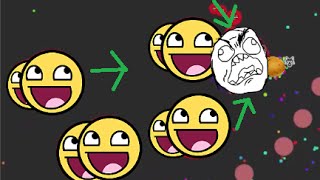 Agario.city - Pop Split ,90 Split, Vanish Split, Quadruple Line Pop Split, Wallbang eating !