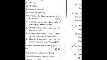 IGNOU BZYET 141 ZOOLOGY QUESTION PAPER I JUNE 2022 I BSCG