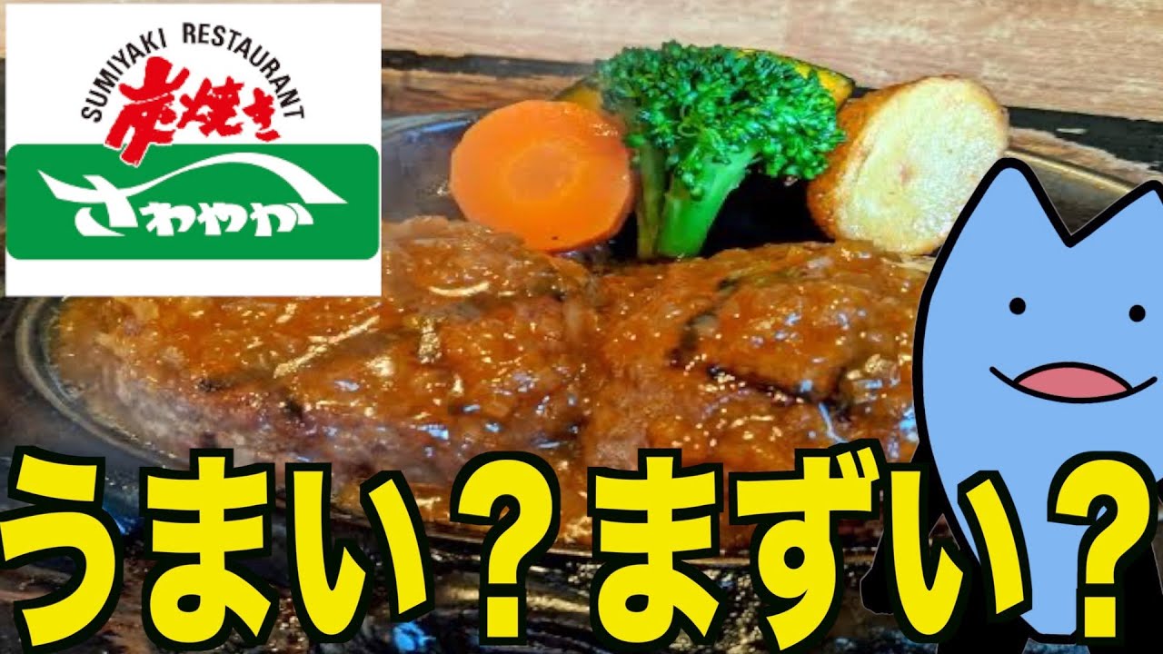 Honestly, isn't Sawayaka's hamburger bad? - YouTube