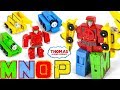 Alphabet M N O P Transformers Thomas Robot Train Toy Transformation