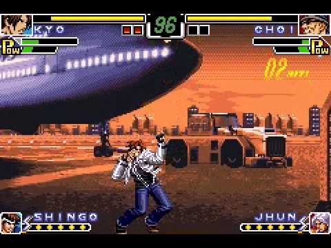 King of Fighters EX : Neo Blood (GBA) | Hero Team | Single Play Mode | Walkthrough