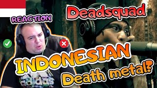 Deadsquad - Murder (feat. Eet Sjahranie of Edane)  REAKSYON | REACTION