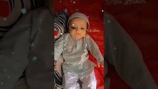 Abubakar baby cute abubakar islam muslim babyboy love islamic youtubeshorts @cute_abu_bakar