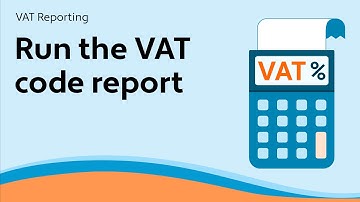 Run the VAT code report - Avalara Value-Added Tax (VAT) Reporting
