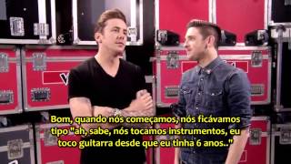 [LEGENDADO] Danny from McFly Chats Backstage on the Voice