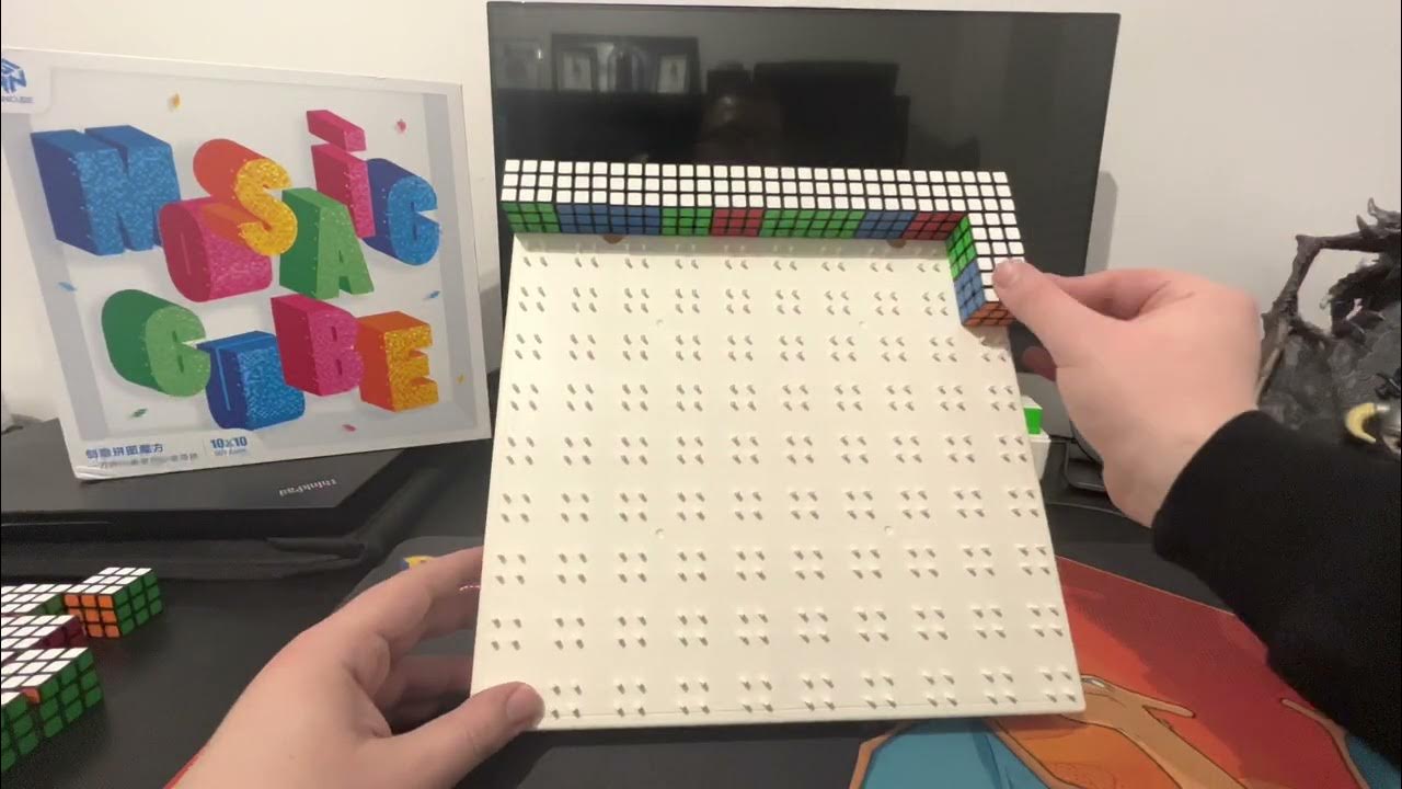 GAN Mosaic Cube 10x10 First attempt at Mosaics YouTube