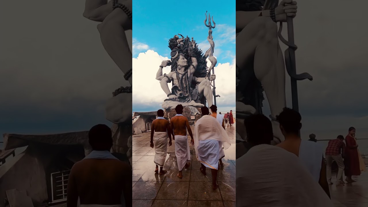 Azimala Shiva Temple Kerala – Hidden Beauty by the Sea#shorts #viralvideo