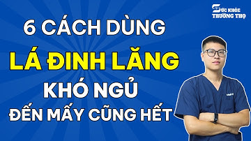 6 Bí Quyết Chữa Mất Ngủ Bằng LÁ ĐINH LĂNG, Người Mất Ngủ Kinh Niên Nhất Định Phải Biết