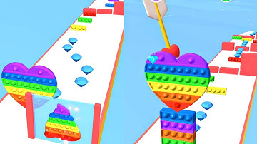 Fidget Rush 🌈🍍🌈 NEW UPDATE!! All Levels Gameplay Walkthrough