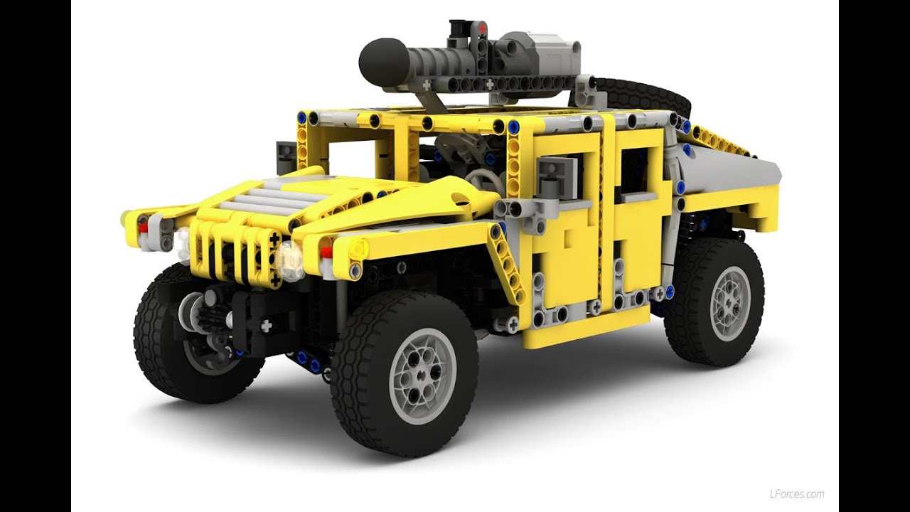 Lego Technic Humvee / Hummer H1 - YouTube