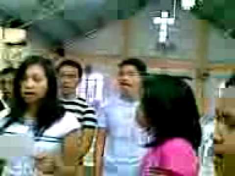 San Isidro Labrador chapel choir practice before c...