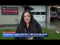 Fresno County CAL FIRE station finds temporary solution after roof destroyed by funnel cloud
