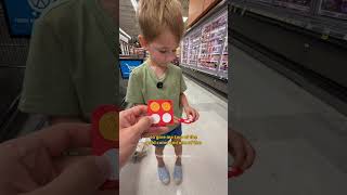 4 year old chooses his own school lunches!